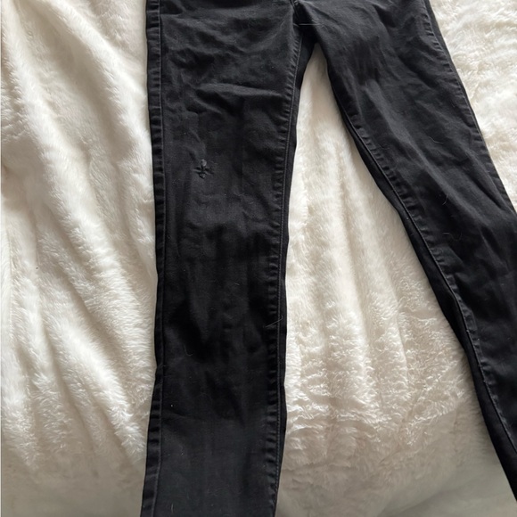 Levi's Black Straight Leg Jeans - Picture 2 of 6